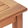 vidaXL Ensemble &agrave; Manger de jardin 7pcs avec coussins bois teck solide