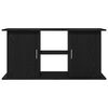 vidaXL Support d'aquarium ch&ecirc;ne noir 121x41x58 cm bois d'ing&eacute;nierie