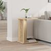 vidaXL Table d'appoint Ch&ecirc;ne Sonoma 35 x 25 x 50 cm Bois d'ing&eacute;nierie