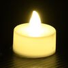 vidaXL Bougies &eacute;lectriques sans flamme &agrave; LED 20 pcs Blanc chaud