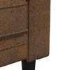 vidaXL Canap&eacute; Marron 78,5 x 74,5 x 74,5 cm Polyester
