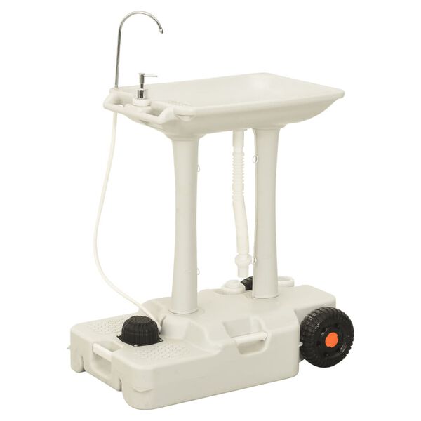 vidaXL Ensemble de lave-mains et r&eacute;servoir d'eau portable de camping