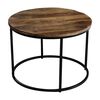 Rousseau Table d'appoint Lago Bois de Mangolia