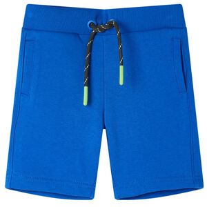 vidaXL Short pour enfants &agrave; cordon de serrage bleu 104
