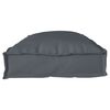 vidaXL Set de coussins de palette 2 pcs Anthracite 100 x 40 x 8 cm
