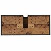 vidaXL Ensemble de mobilier de salle de bain 3 pcs Bois Ancien