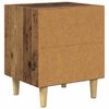 vidaXL Armoire de lit Bois ancien 40 x 35 x 47.5cm Bois d'ing&eacute;nierie