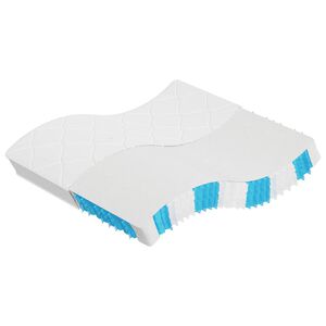 vidaXL Matelas &agrave; ressorts ensach&eacute;s duret&eacute; moyenne 180x200 cm