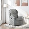vidaXL Fauteuil inclinable gris clair tissu