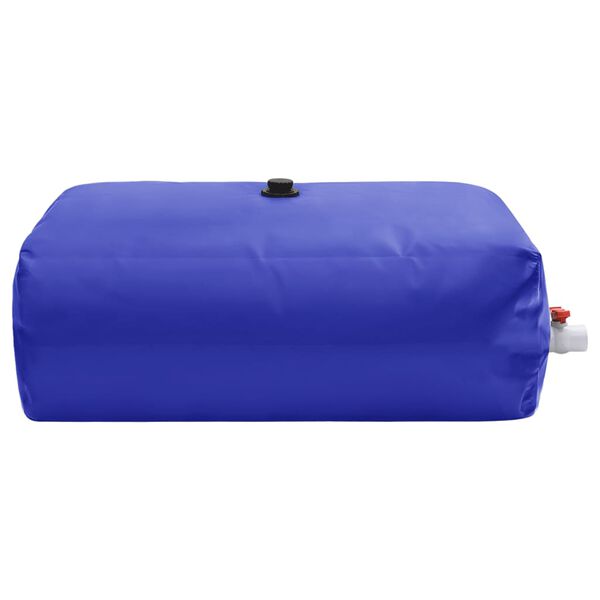 vidaXL R&eacute;servoir d'eau avec robinet pliable 1000 L PVC