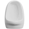 vidaXL Urinoir suspendu avec valve de chasse d'eau C&eacute;ramique Blanc