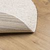 vidaXL Tapis shaggy PAMPLONA poils longs moderne cr&egrave;me &Oslash; 280 cm