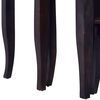 vidaXL Tables d'appoint gigognes 3 pcs Noir clair Bois d'acajou