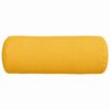 vidaXL Coussins d'accent 2 pcs Jaune clair &Oslash; 25 x 70 cm