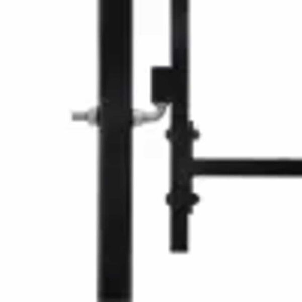 vidaXL Portail de cl&ocirc;ture Woerden &agrave; double porte avec pointes sup&eacute;rieures 299,5 x 174,5 cm