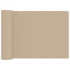 vidaXL &Eacute;cran de confidentialit&eacute; pour balcon 150 x 200 cm Polyester
