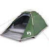 vidaXL Tente de camping &agrave; d&ocirc;me 4 personnes vert imperm&eacute;able