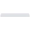 vidaXL Appui de fen&ecirc;tre Blanc 80 x 30 x 4,5 cm PVC