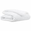 vidaXL Duvet 2-en-1 200 x 155 x 10 cm Hiver Polyester Blanc Respirant