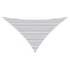 vidaXL Voile d'ombre Gris clair et blanc 7 x 5 x 5 m
