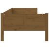 vidaXL Lit de jour sans matelas marron miel bois pin massif 90x190 cm