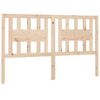 vidaXL T&ecirc;te de lit 166x4x100 cm Bois massif de pin
