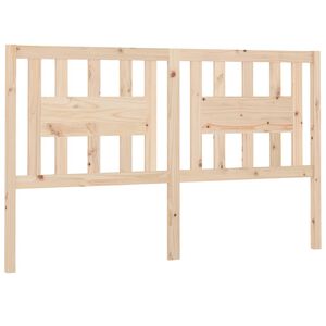 vidaXL T&ecirc;te de lit 166x4x100 cm Bois massif de pin