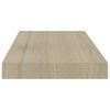 vidaXL Étagère murale flottante chêne 50x23x3,8 cm MDF