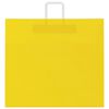 vidaXL Sacs en papier 250 pcs avec poign&eacute;es jaune 54x15x49 cm