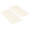 vidaXL Latte de lit 32 pc Naturel 90 x 6 x 1,3 cm Pin massif