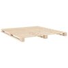 vidaXL Cadre de lit sans matelas avec t&ecirc;te de lit 200x200 cm