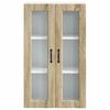vidaXL Armoire de cuisine avec &eacute;tag&egrave;re Ch&ecirc;ne Sonoma 60 x 31 x 100 cm