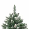 vidaXL Sapin de No&euml;l artificiel Vert 120 cm PVC, plastique et acier