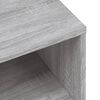 vidaXL Meuble TV sonoma gris 80x40x40 cm bois d'ing&eacute;nierie