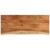 vidaXL Comptoir de salle de bain 140x60x2,5 cm rectangulaire acacia