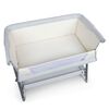 Baninni Lit b&eacute;b&eacute; Elia 92x55x82 cm Gris clair