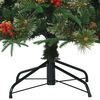 vidaXL Sapin de No&euml;l Artificiel &agrave; Branches Articul&eacute;es Vert 210 cm