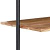 vidaXL &Eacute;tag&egrave;re murale 94x35x113 cm Bois d'acacia solide