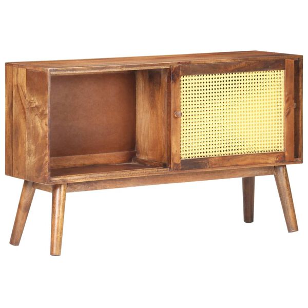 vidaXL Buffet 112x30x65 cm Bois de manguier massif