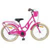 vidaXL V&eacute;lo pour Enfants 24 Pouces pour les 8-12 ans Rose fonc&eacute;
