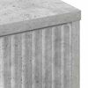vidaXL Buffet Gris b&eacute;ton 89,5 x 33 x 82 cm Bois d'ing&eacute;nierie