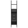vidaXL Ensemble de biblioth&egrave;que 4 pcs Gris brillant Bois d'ing&eacute;nierie