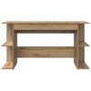 vidaXL Bureau Autre ch&ecirc;ne artisanal 140 x 50 x 75 cm Bois d'ing&eacute;nierie