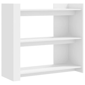 vidaXL Table console blanc 100x35x90 cm bois d&rsquo;ing&eacute;nierie