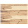vidaXL &Eacute;tag&egrave;res flottantes 4 pcs 60x30x4 cm acacia massif non trait&eacute;
