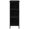 vidaXL Buffet Ch&ecirc;ne noir 70 x 30 x 80 cm