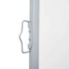 vidaXL Auvent lat&eacute;ral r&eacute;tractable Cr&egrave;me 120 x 1000 cm