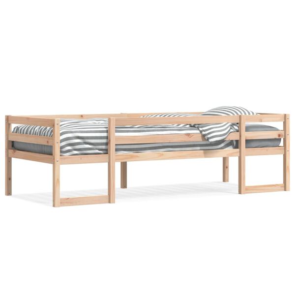vidaXL Cadre de lit pour enfants sans matelas 80x200 cm pin massif