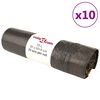 vidaXL Sacs poubelles avec cordons 250 pcs noir 35 L