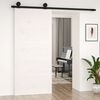 vidaXL Porte de grange Blanc 90x1,8x204,5 cm Bois massif de pin